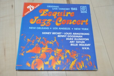 VA Sampler - Esquire Jazz-Concert (LIVE 1945) - Jazz 40s -Doppel-Album Vinyl 2LP
