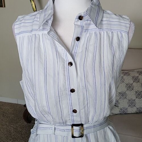 Ann Taylor Tiered Flare Dress Size 12 - Picture 2 of 11