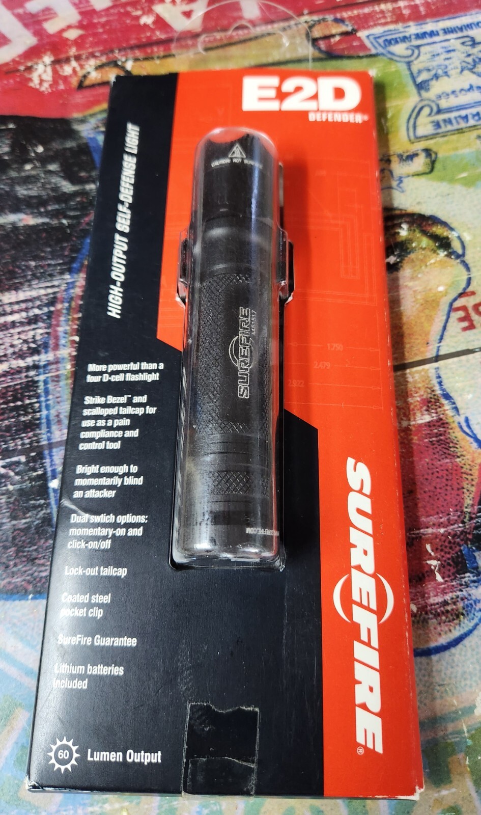 Surefire E2D Defender Mint In Box eBay