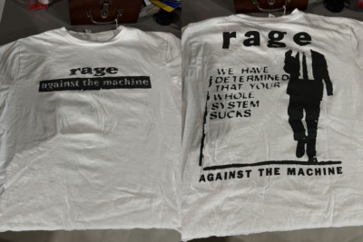 Rage Against The Machine Tour Double Sided T shirt Full Size S-5XL BE2723