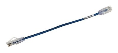 Panduit UTP28SP8INBU Cat6 Patch Cord 8in Blue