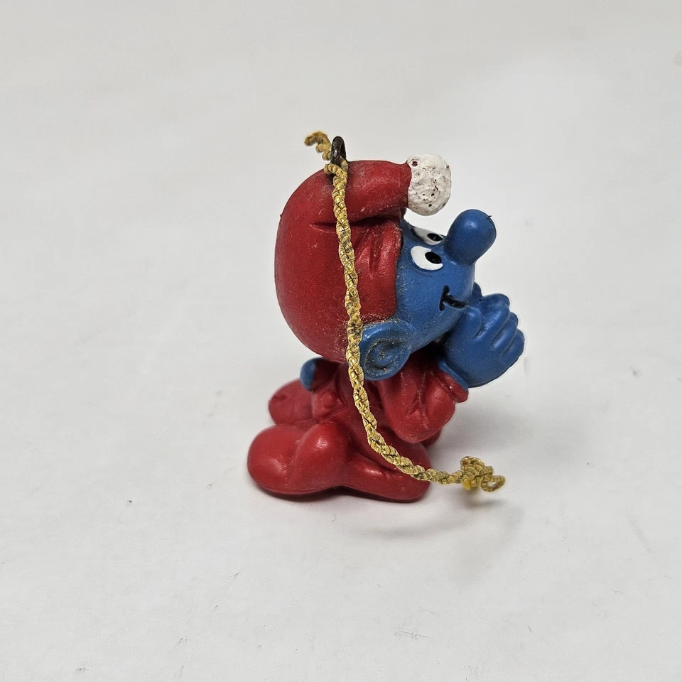 Pitufo Rezando 51910 Adorno de Navidad Pitufos Figura De Colección Raro Foto 2 de 4