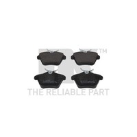 Bremsbelagsatz, Scheibenbremse Nk 222351 FüR Alfa Romeo Lancia, Hinterachse