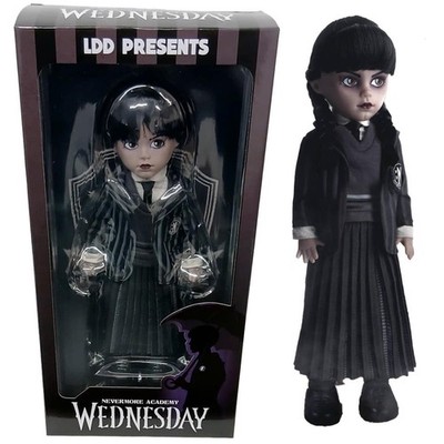 Wednesday Nevermore Academy Uniform Living Dead Puppen action figur Mezco Neu