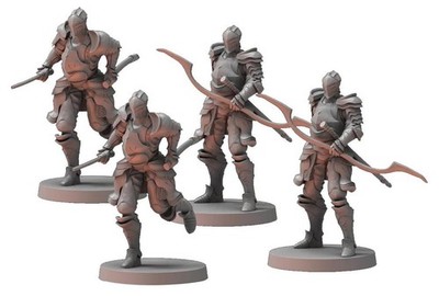 Steamforged Games Dark Souls The Role Playing Game: Alonne Knights Miniatures &