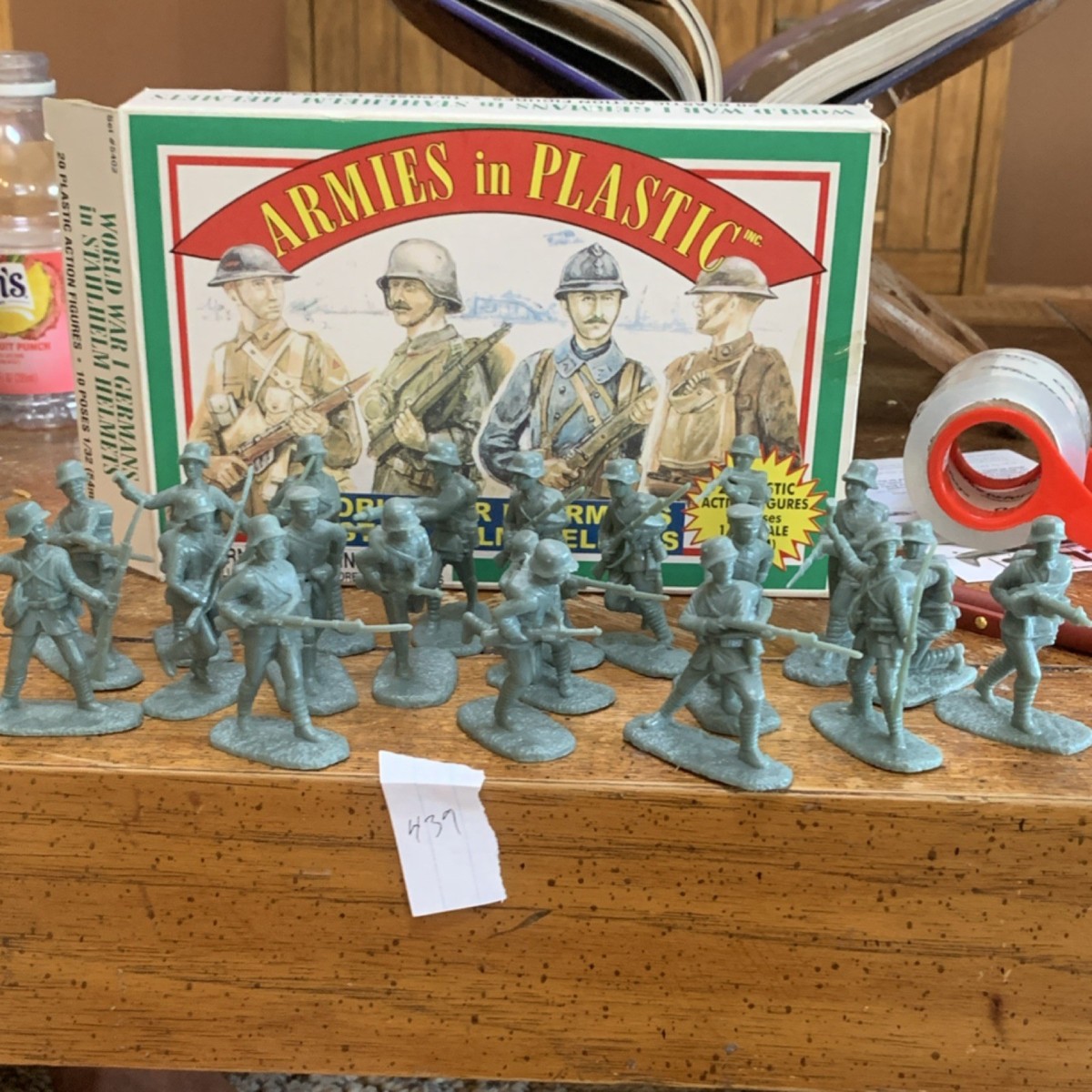 Armies In Plastic Infantry Toy Soldiers Germans WWI Stahlhelm 20
