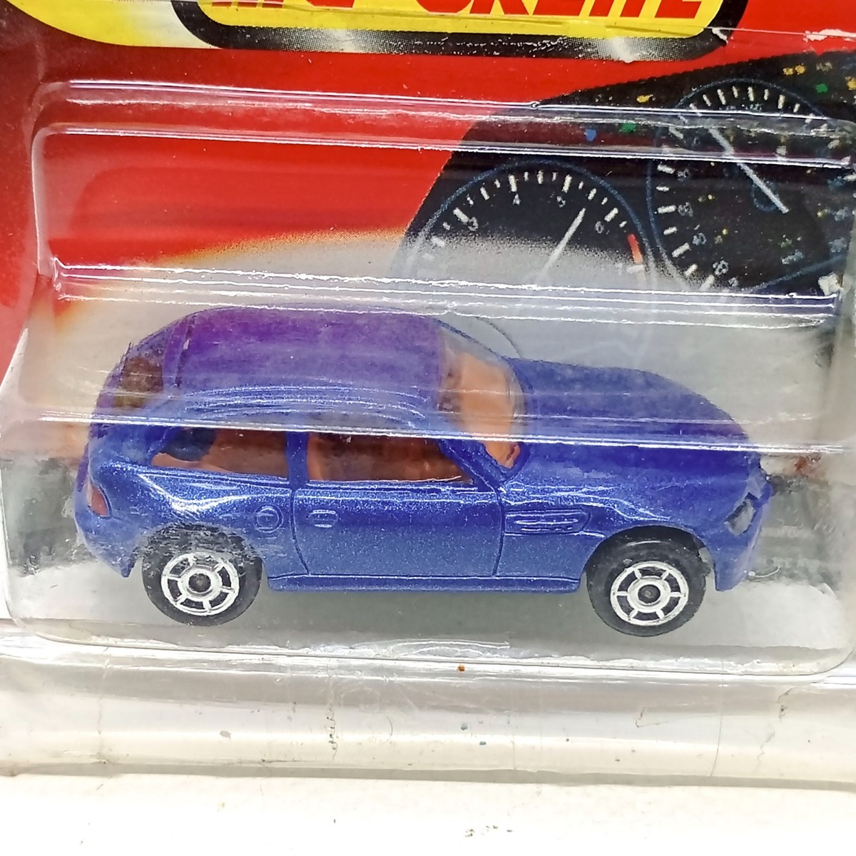 Majorette BMW Z3 Coupe Blue / Brown Interior - Wheels 6SV 1:57 3