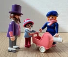 Playmobil #5507 - Victorian Family Baby Doll Carriage Buggy - Vintage 90s