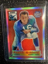 2001 Topps Archives Reserve - Frank Gifford #32 HOF Giants