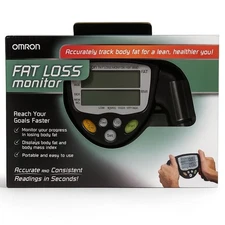 Omron BMI Body Fat Loss Monitor HBF-306C Brand NEW w/Original Box Black 