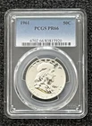 1961 Franklin Silver Half Dollar 50c Proof Coin. Graded PCGS PR66