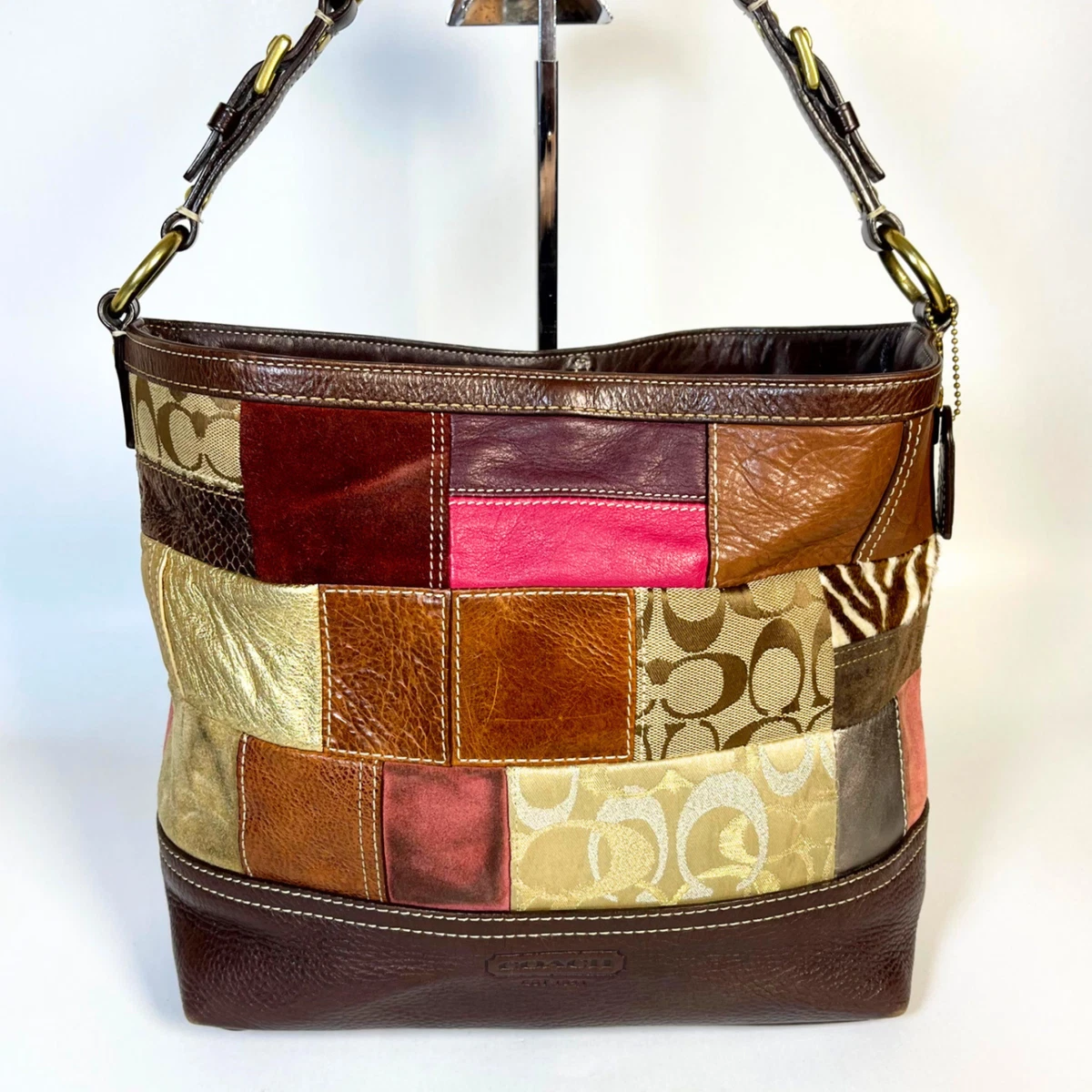 Coach Patchwork Tote Exterior Bags & Handbags for Women for sale Coach Patchwork Tote Exterior Bags & Handbags for Women for sale