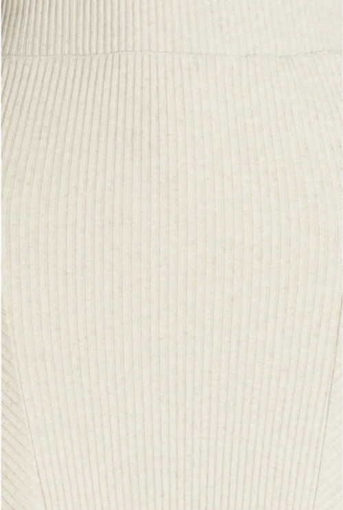 Falda midi jersey acanalado Rag & Bone color natural talla M Foto 2 de 4