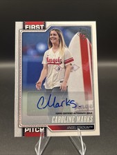 2026 Topps Series 1- First Pitch Auto Caroline Marks /99 (AU)(SP) #FP-3