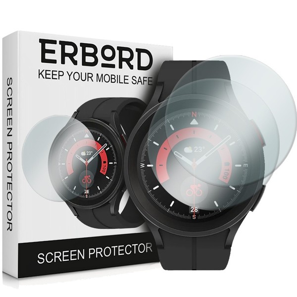 2X Erbord Schutzglas FüR Samsung Galaxy Watch 5 PRO 45Mm, Glas-image