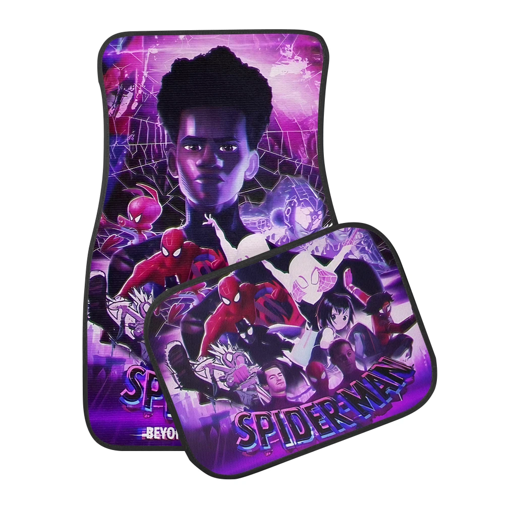 Spider-Man Car Floor Mats - Beyond The Spider-Verse Auto Accessories