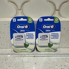 NEW LOT 2 Oral B Glide Pro Health Mint Floss 54.6 YD ORIGINAL