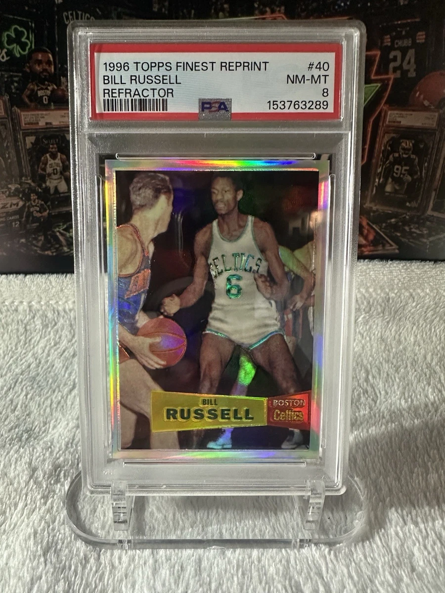 Topps Licensed Reprint Bill Russell Basketball Sports Trading