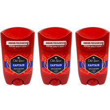 Old Spice Captain Deodorant Stick for Men 50ml - 3 Pack
