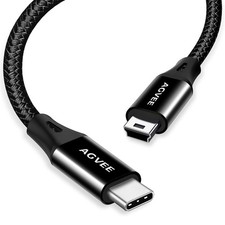 3.3ft USBC to Mini USB Cable, Data Transfer Charging Cord