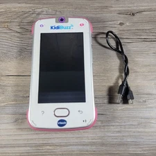 VTech Kidibuzz HandHeld Smart Learning Device System For Kids w/Chord 1695 Works
