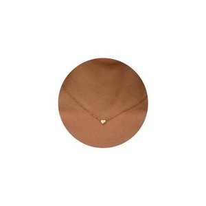 Authentic `18K Gold Plated Personalized Heart Necklace Women Dainty Adjustable Pendant`