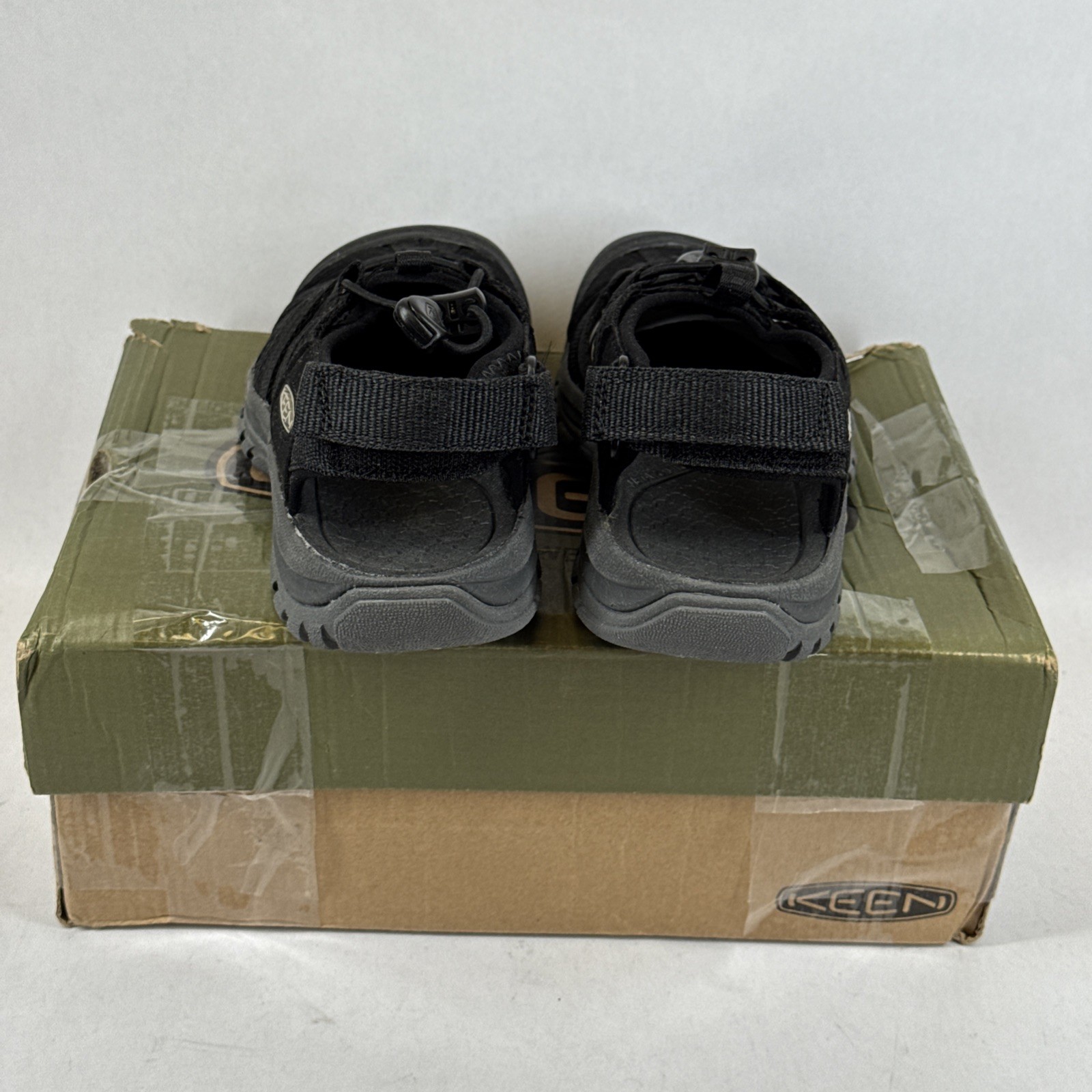 Sandali da trekking impermeabili Keen Venice II H2 donna taglia 5 nero grigio acciaio