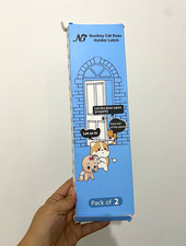 Neobay Cat Door Holder Latch Complete Kit, Plastic Manual Lock, Pack of 2