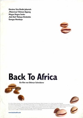 Back To Africa - Tata Dindin - Georges Momboye - Dickson Oppong - Presseheft