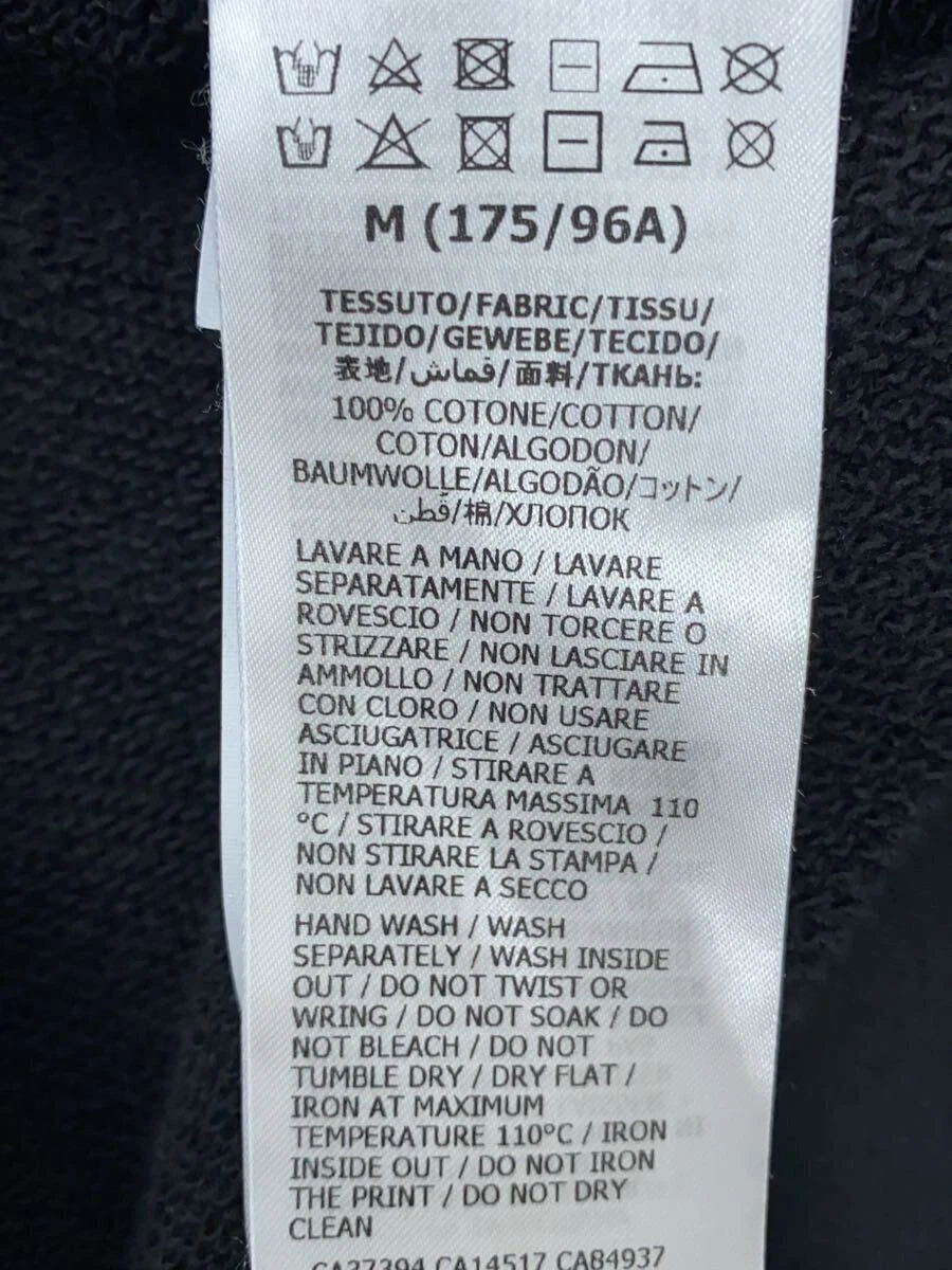 Gucci felpa con cappuccio M cotone nero 475374 usata