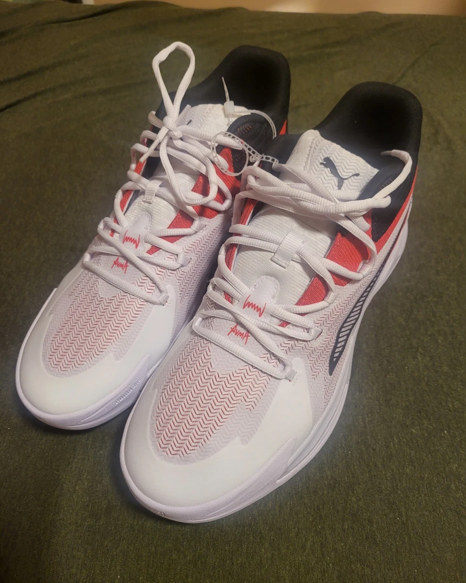 Puma Dagger White Red Black for sale | eBay