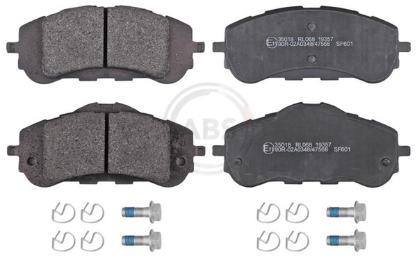 Bremsbelagsatz Scheibenbremse A.B.S. 35018 FüR 308 Sw Peugeot Opel CitroËN Combo-image