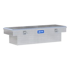 Uws 58 Crossover Truck Tool Box Storage W Low Profile Bright Aluminum Storage