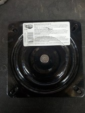 Attwood Swivl-Eze 17720 Powder Coated Steel Seat Swivel Black