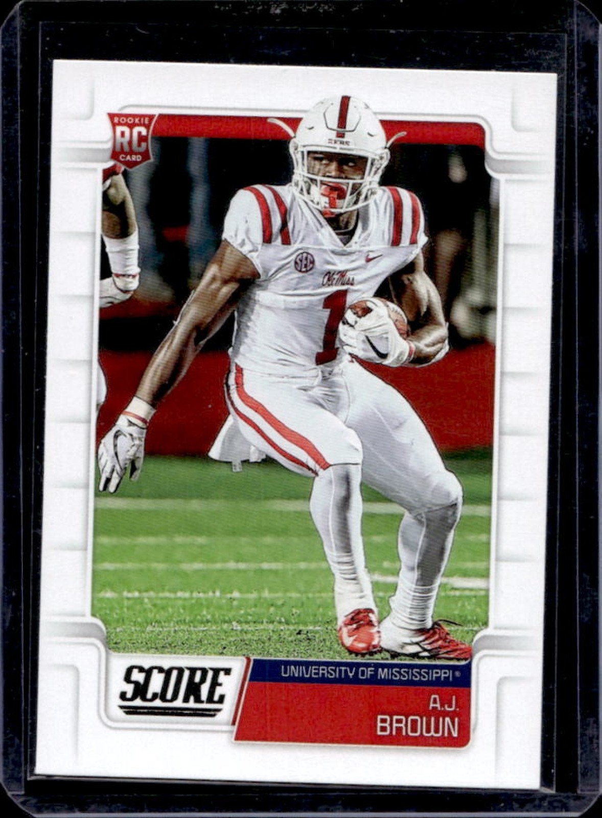 2019 Panini Score A.J. Brown RC Rookie #348 Rebels