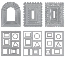 Postage Stamp Frame Metal Cutting Dies Embossing Scrapbooking Album Paper Crafts