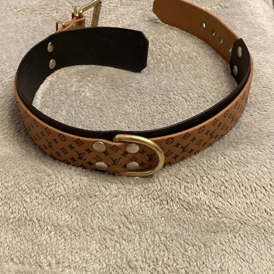 Lederhundehalsband Gr.L