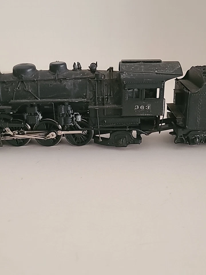 Sunset Models HO Santa Fe 2-8-2 3160 Brass Locomotive W/Original Box - RUNS - Image 3 of 4
