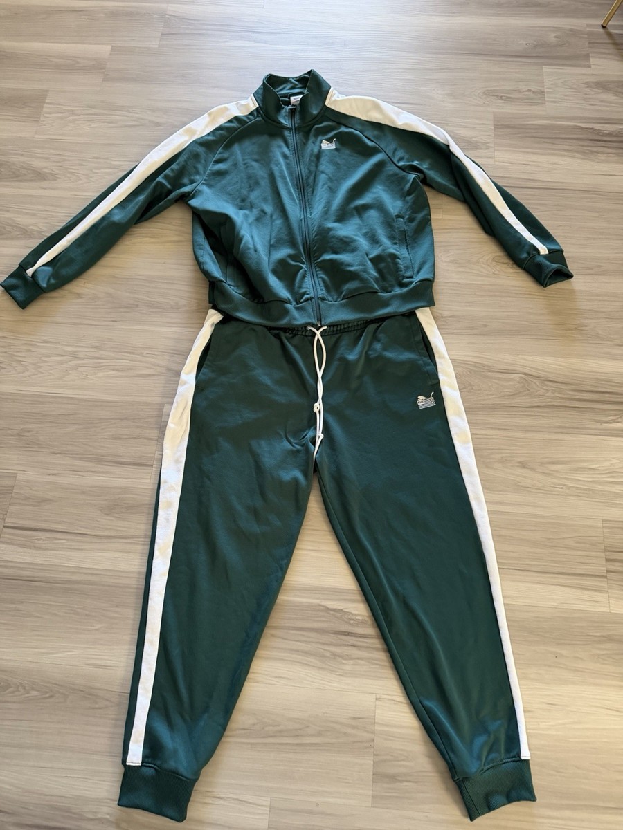 puma x tmc marathon track Suit Green Size 2xl | eBay