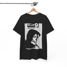 Plan 9 records T-Shirt, Samhain, Danzig, Black Flag, Circle, Unisex Tee