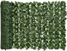 Siepe Artificiale Edera Finta Sempreverde Sintetica Anticaduta Frangivista Frang