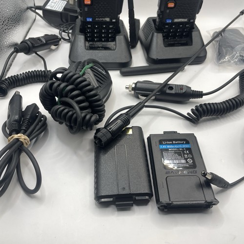 Radioaficionado UV-5R Pro | UHF/VHF Doble banda | 8 vatios | Kit usado (paquete de 2) - Imagen 2 de 5