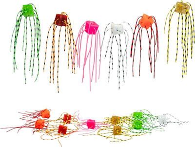 Dice Baits   High Visibility Soft Plastic Fishing Lures for Crappie, Panfish & B