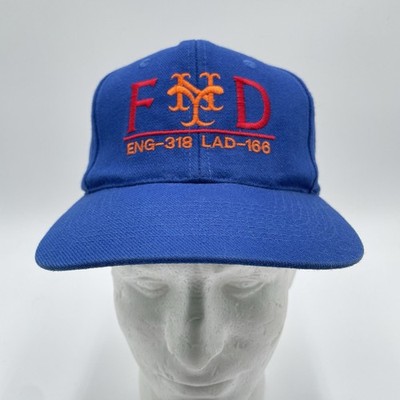 Vintage 90s New York Mets FDNY Fire Department Eng-318 Lad-168