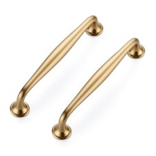10 Pack 5 Inch Champagne Bronze Kitchen Cabinet Handles Solid Alloy Cabinet P...