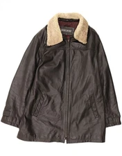 ARMA Womens Leather Jacket UK 18 XL  Black AR10