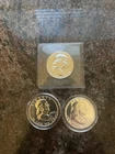 Uncirculated /Proof Like 1957, 1959, 1960 Philadelphia Mint Silver Franklin Half