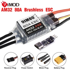9imod 3542 Brushless Motor Gearbox 80A ESC for Axial SCX10 RC Crawler Cars