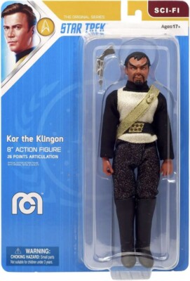 Mego Star Trek The Original Series Kor The Klingon 8'' Actionfigur