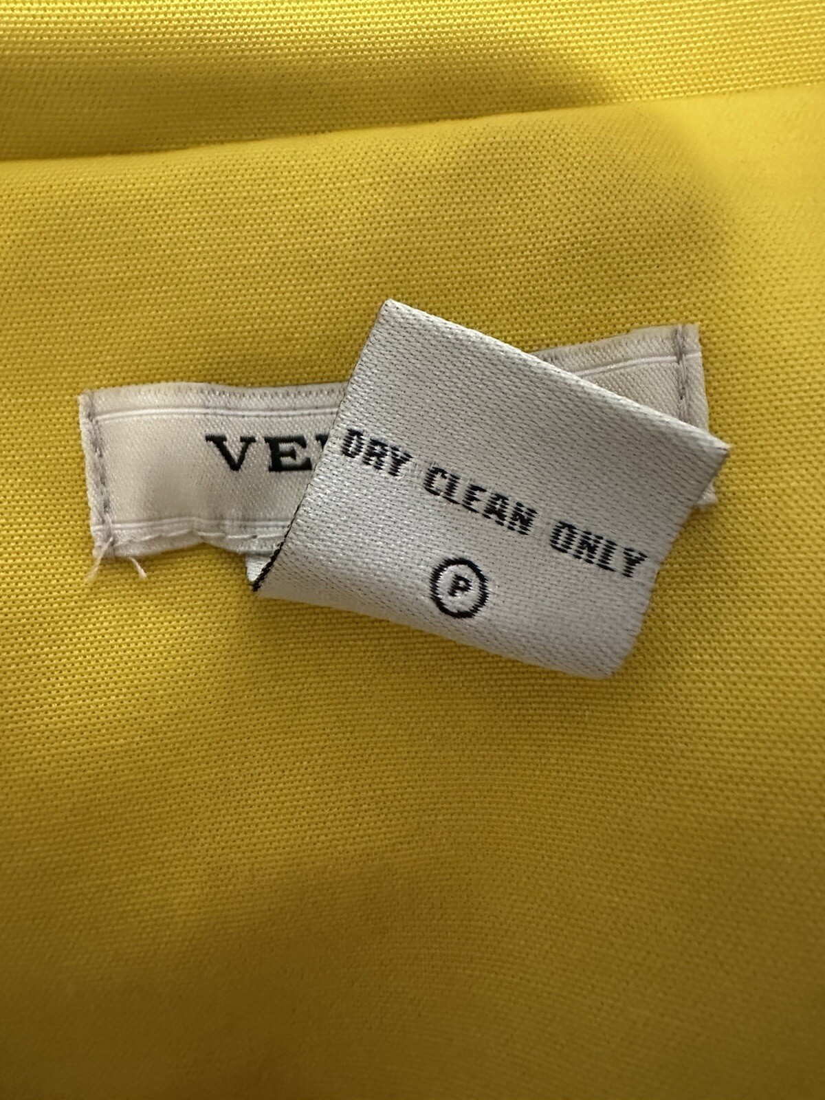 Vertigo Paris Women's Size M Yellow Trench Coat Jacket